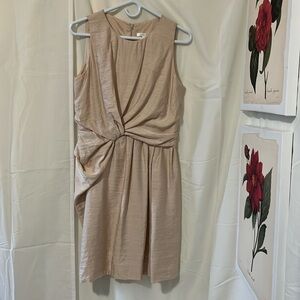 Paule KA Ruched Top Sleeveless Dress a277
